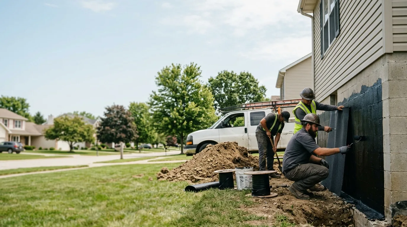 Basement Waterproofing in Deer Creek, IL near me